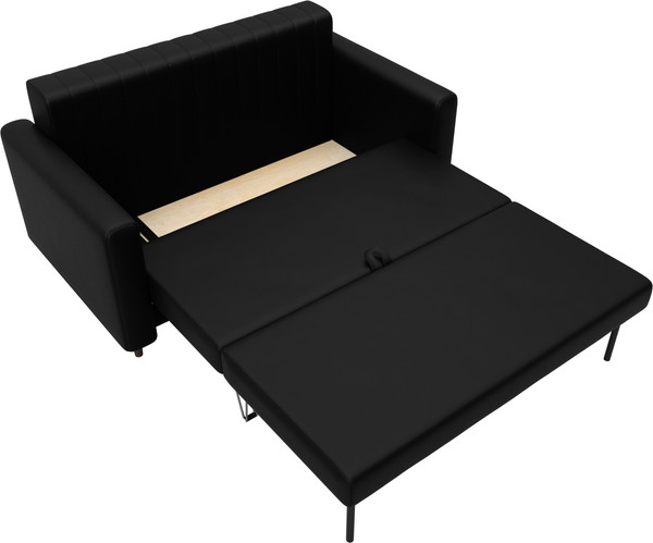 Изображение товара Диван Лига Диванов Лига-070 / 129751 (экокожа Grifon 18 черный)