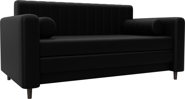 Изображение товара Диван Лига Диванов Лига-070 / 129751 (экокожа Grifon 18 черный)