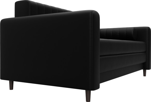 Изображение товара Диван Лига Диванов Лига-070 / 129751 (экокожа Grifon 18 черный)