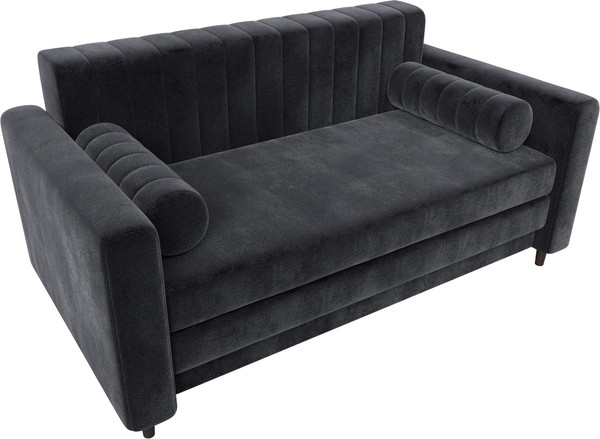 Изображение товара Диван Лига Диванов Лига-070 / 129757 (велюр Tower 11 темно-серый)