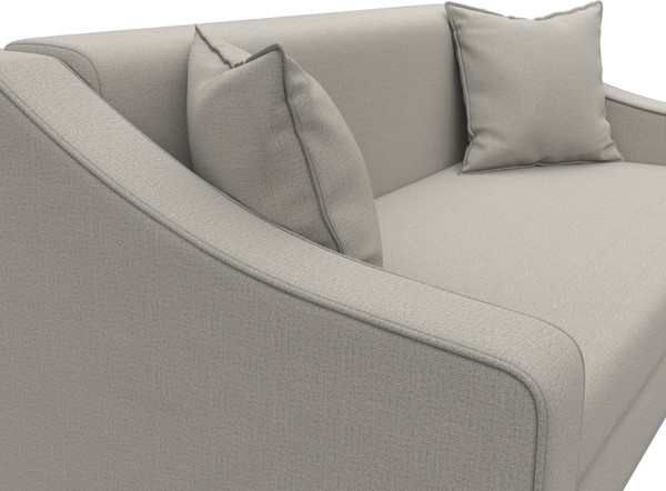 Изображение товара Диван Лига Диванов Лига-071 / 129650 (рогожка Амур 02 бежевый)