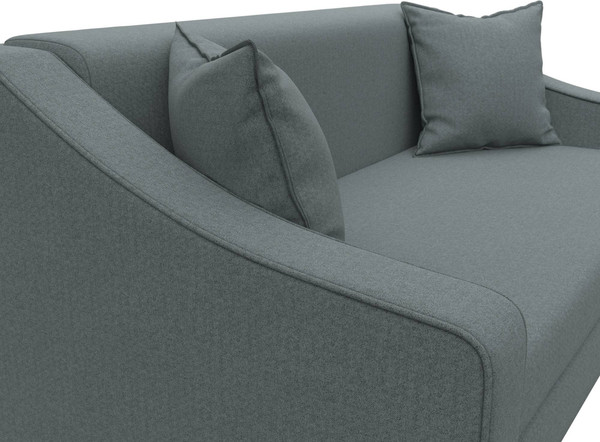 Изображение товара Диван Лига Диванов Лига-071 / 129652 (рогожка Амур 07 серый)