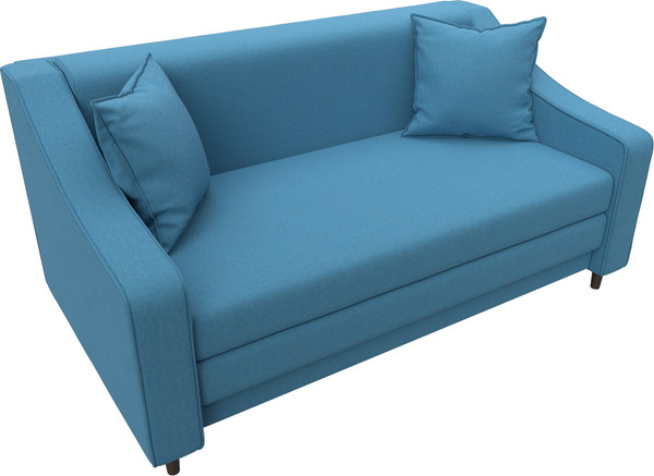 Изображение товара Диван Лига Диванов Лига-071 / 129653 (рогожка Амур 10 голубой)