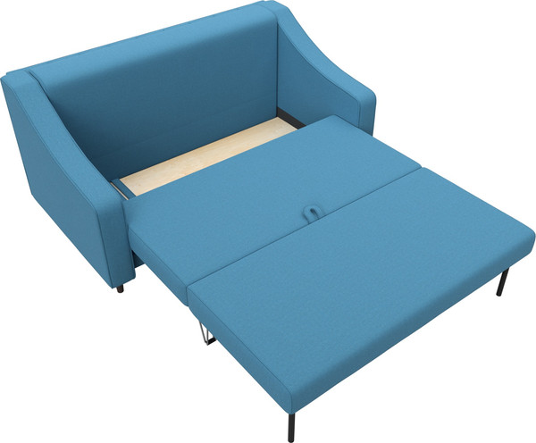 Изображение товара Диван Лига Диванов Лига-071 / 129653 (рогожка Амур 10 голубой)