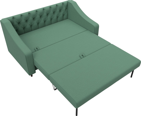 Изображение товара Диван Лига Диванов Лига-071 / 129654 (рогожка Амур 11 зеленый)