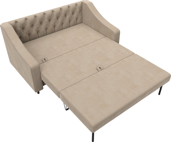 Изображение товара Диван Лига Диванов Лига-071 / 129763 (велюр Seven 729 бежевый)