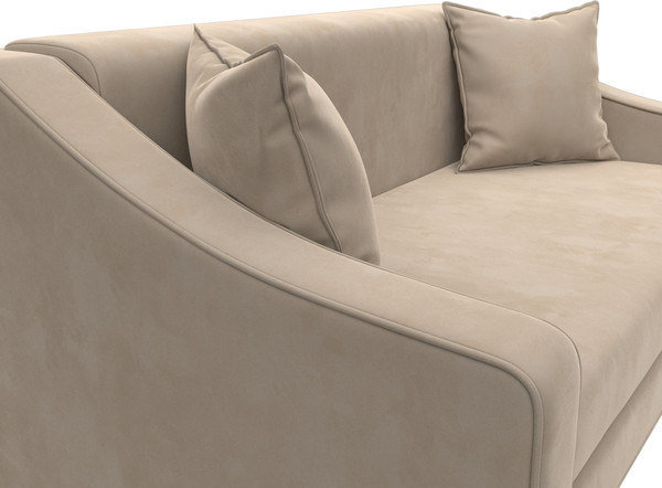 Изображение товара Диван Лига Диванов Лига-071 / 129763 (велюр Seven 729 бежевый)