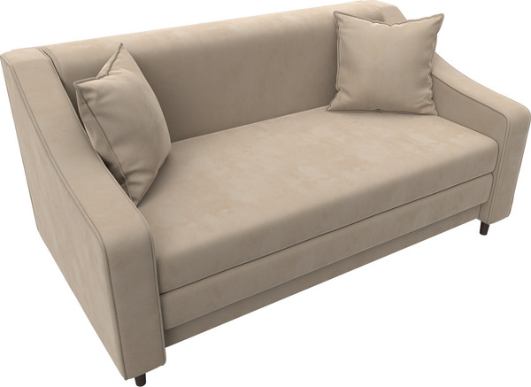 Изображение товара Диван Лига Диванов Лига-071 / 129763 (велюр Seven 729 бежевый)