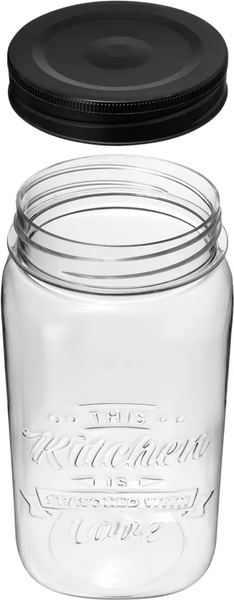 Изображение товара Емкость для хранения Бытпласт Love Kitchen / 440200113 (черный)