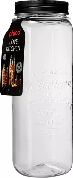 Изображение товара Емкость для хранения Бытпласт Love Kitchen / 440100113 (черный)