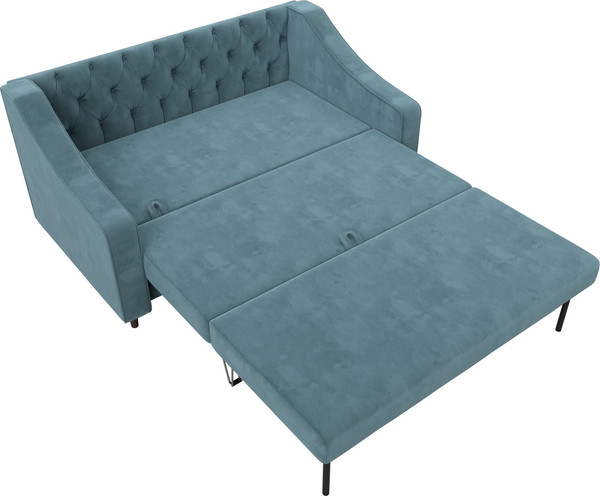 Изображение товара Диван Лига Диванов Лига-071 / 129764 (велюр Seven 113 бирюзовый)