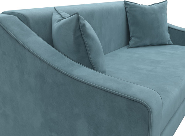 Изображение товара Диван Лига Диванов Лига-071 / 129764 (велюр Seven 113 бирюзовый)