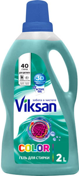 Изображение товара Гель для стирки Viksan Color (2л)