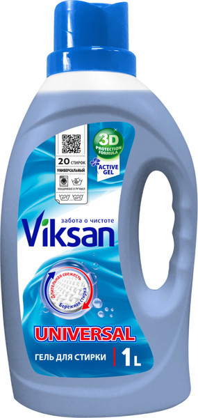 Изображение товара Гель для стирки Viksan Universal (1л)