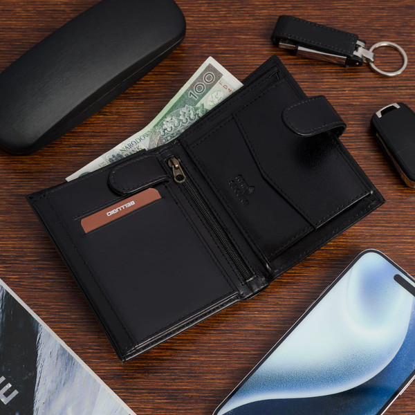 Изображение товара Портмоне Bellugio AM-143R-123A (черный)