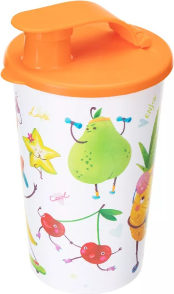 Изображение товара Стакан Бытпласт Фруктовая Вечеринка / 431330508 (оранжевый)