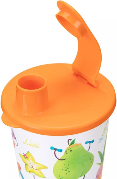 Изображение товара Стакан Бытпласт Фруктовая Вечеринка / 431330508 (оранжевый)