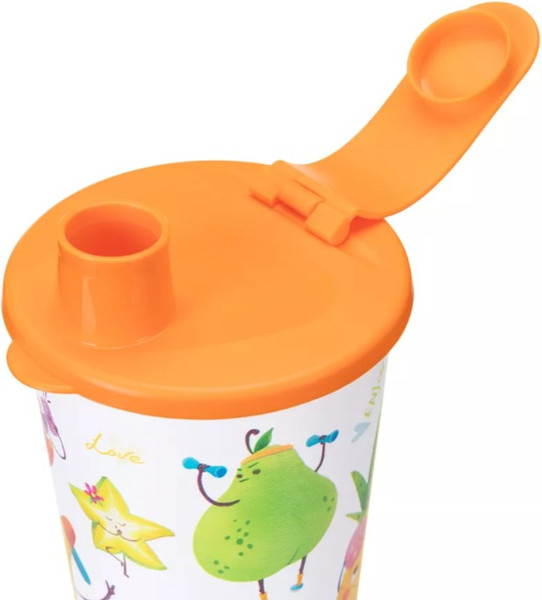 Изображение товара Стакан Бытпласт Фруктовая Вечеринка / 431330508 (оранжевый)