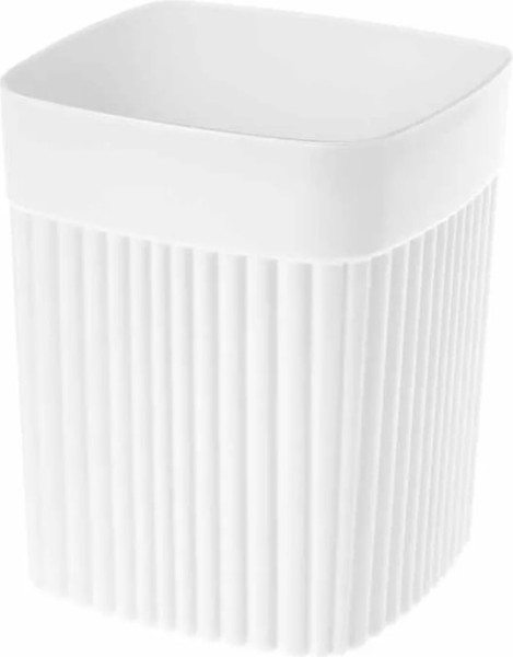 Изображение товара Стакан для зубной щетки и пасты Бытпласт Velvet / 433239316 (белый)