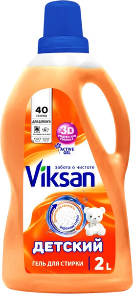 Изображение товара Гель для стирки Viksan Детский (2л)