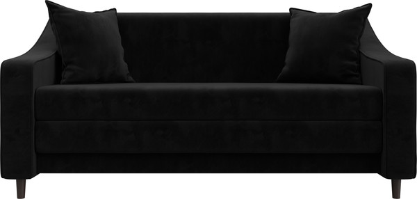 Изображение товара Диван Лига Диванов Лига-071 / 129768 (велюр Seven 35 черный)