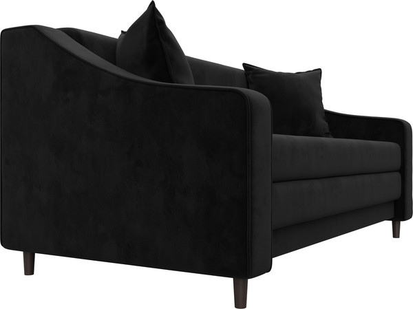 Изображение товара Диван Лига Диванов Лига-071 / 129768 (велюр Seven 35 черный)
