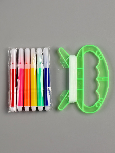 Изображение товара Воздушный змей Funny Toys Змей-раскраска. Кролик и друзья / 10782463