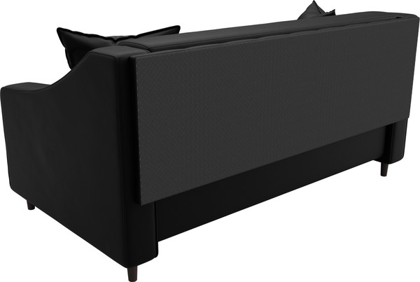 Изображение товара Диван Лига Диванов Лига-071 / 129771 (экокожа Grifon 18 черный)