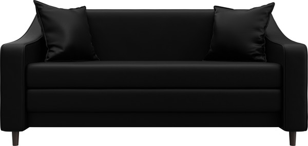 Изображение товара Диван Лига Диванов Лига-071 / 129771 (экокожа Grifon 18 черный)