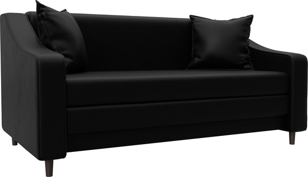 Изображение товара Диван Лига Диванов Лига-071 / 129771 (экокожа Grifon 18 черный)