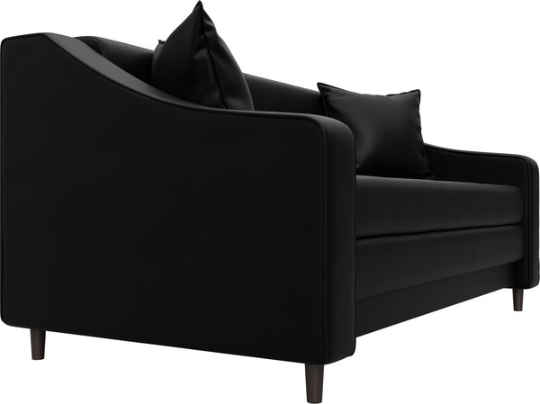 Изображение товара Диван Лига Диванов Лига-071 / 129771 (экокожа Grifon 18 черный)