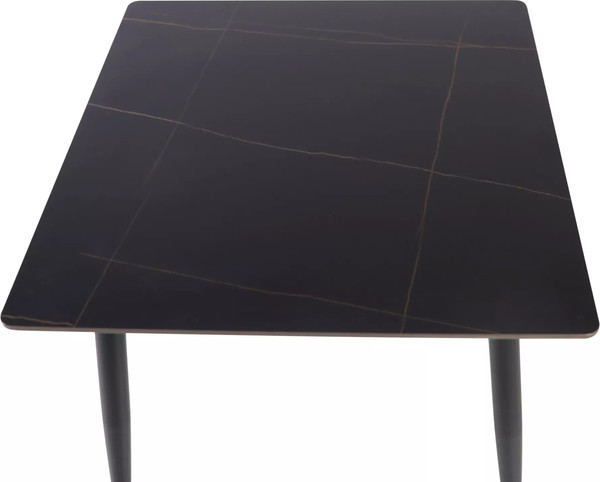 Изображение товара Обеденный стол Signal Rion 80x80 (черный/черный)