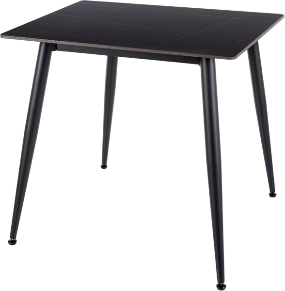 Изображение товара Обеденный стол Signal Rion 80x80 (черный/черный)