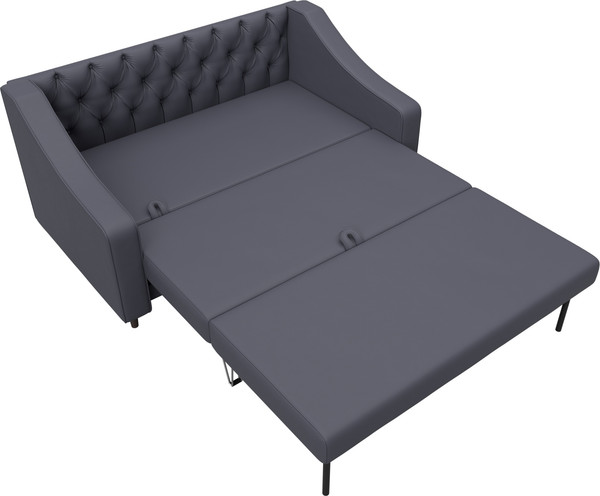 Изображение товара Диван Лига Диванов Лига-071 / 129772 (экокожа Grifon 15 серый)