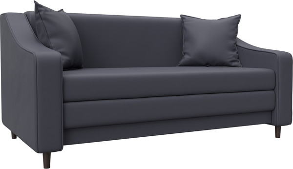 Изображение товара Диван Лига Диванов Лига-071 / 129772 (экокожа Grifon 15 серый)