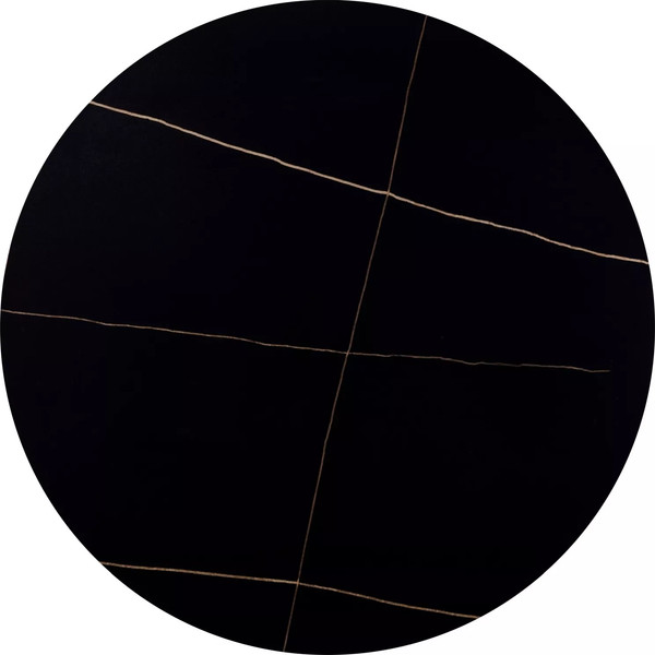 Изображение товара Обеденный стол Signal Rion 90 (черный/черный)