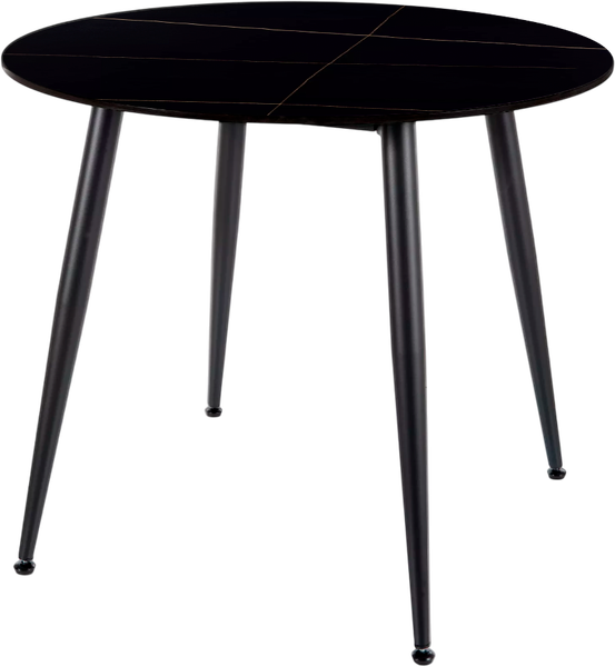 Изображение товара Обеденный стол Signal Rion 90 (черный/черный)