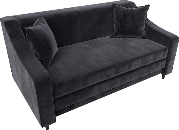 Изображение товара Диван Лига Диванов Лига-071 / 129777 (велюр Tower 11 темно-серый)