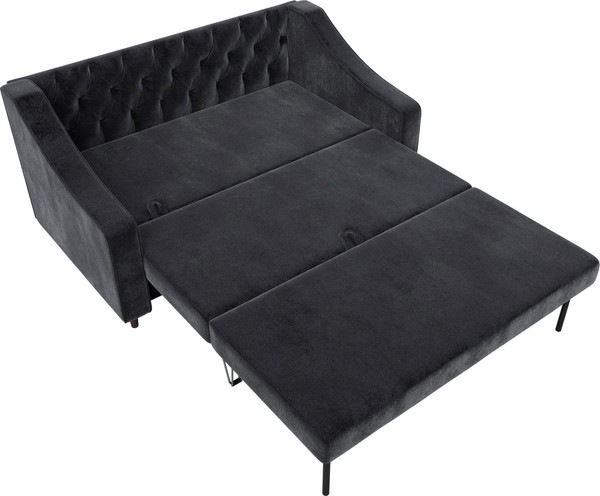 Изображение товара Диван Лига Диванов Лига-071 / 129777 (велюр Tower 11 темно-серый)