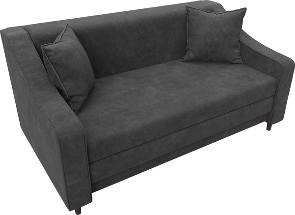 Изображение товара Диван Лига Диванов Лига-071 / 129779 (велюр Brut 16 темно-серый)