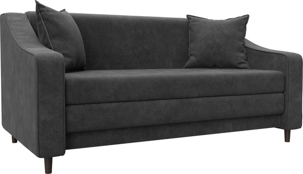 Изображение товара Диван Лига Диванов Лига-071 / 129779 (велюр Brut 16 темно-серый)