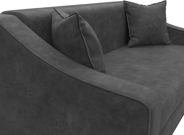 Изображение товара Диван Лига Диванов Лига-071 / 129779 (велюр Brut 16 темно-серый)