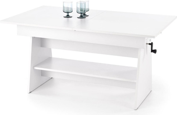 Изображение товара Стол-трансформер Halmar Erika 120-160x70 (белый)