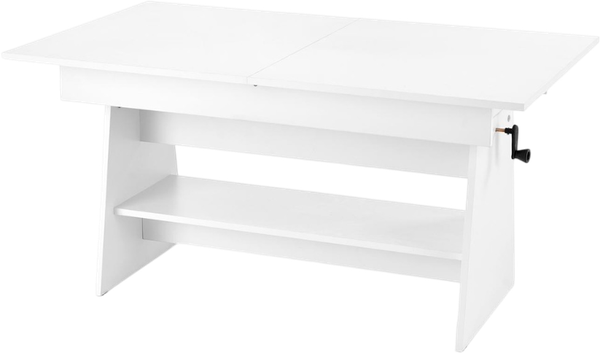 Изображение товара Стол-трансформер Halmar Erika 120-160x70 (белый)