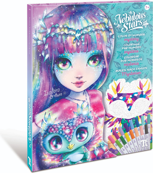 Изображение товара Раскраска Nebulous Stars Isadora / 11382_NSDA, твердая обложка