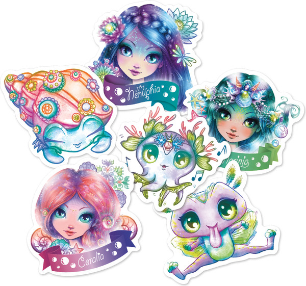 Изображение товара Набор наклеек Nebulous Stars Space / 11460-2_NSDA (50шт)