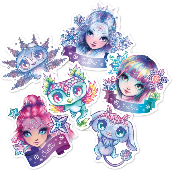 Изображение товара Набор наклеек Nebulous Stars Space / 11460-4_NSDA (50шт)