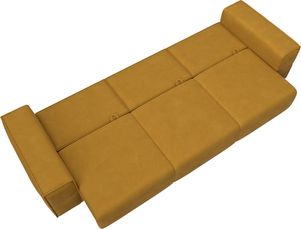 Изображение товара Диван Лига Диванов Лига-058 НПБ Лонг / 129402 (велюр Brut 10 желтый)