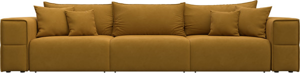 Изображение товара Диван Лига Диванов Лига-058 НПБ Лонг / 129402 (велюр Brut 10 желтый)