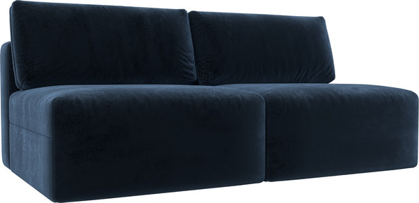 Изображение товара Диван Лига Диванов Лига-060 НПБ / 129457 (велюр Tower 13 синий)